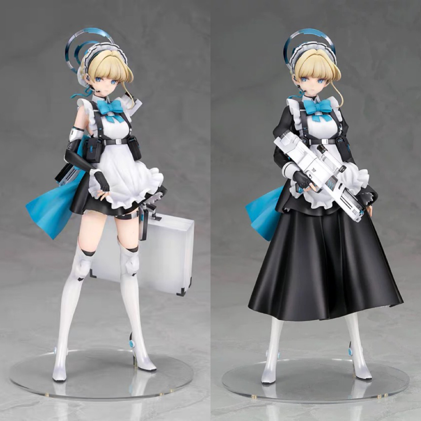 Blue Archive Asuma Toki Maid Dress Ver PVC GK Figure 27cm Model