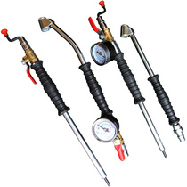Car gas rod air pressure gauge gas nozzle gas filling tool