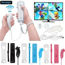 2Set 2IN1 For Nintendo Wii Console Wireless Gamepad Controll