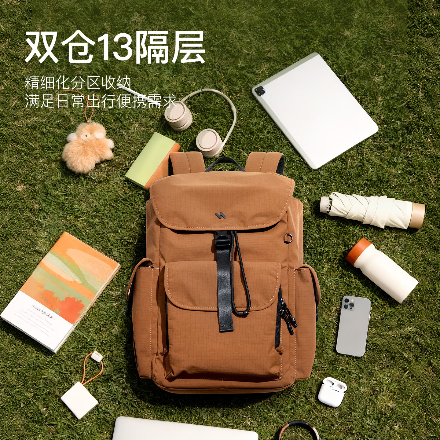 Inateck Lightweight Water-Resistant Backpack For Men And Women, Large Capacity Travel & Outdoor Laptop Bag - Thumbnail 6