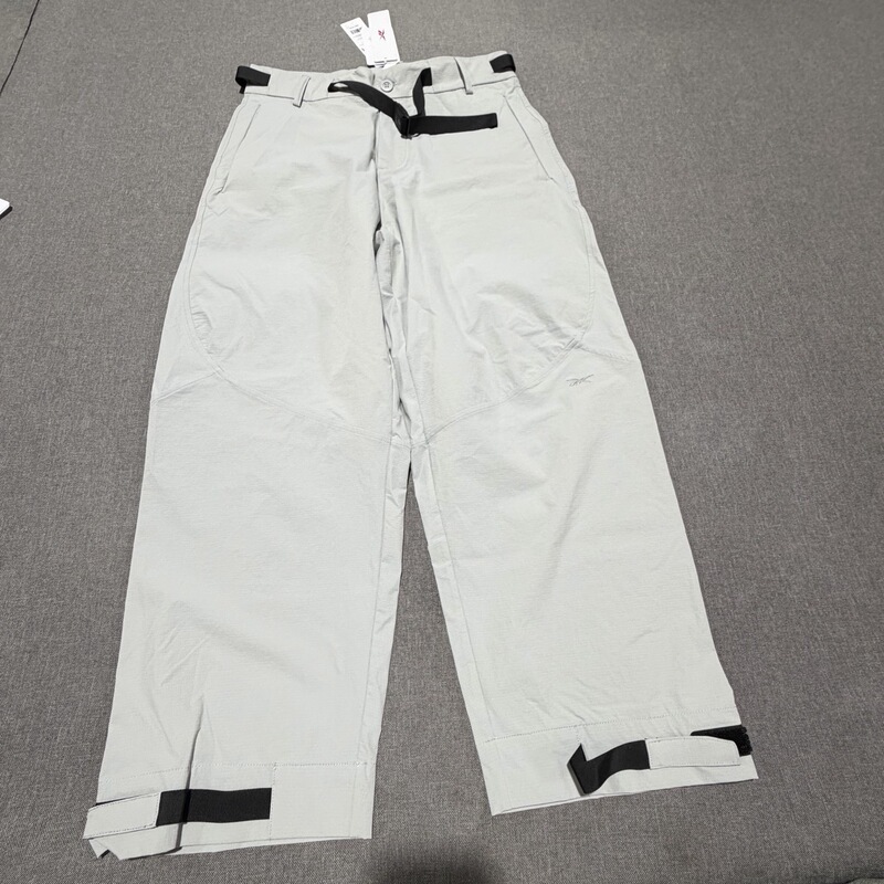 Authentic Reebok Thin Breathable Summer Simple Casual Straight Pants 23Rcs623M