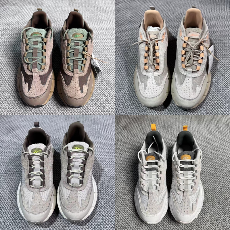 Authentic Reebok Zig Kinetica Men's and Women's Cushioning and Wear-Resistant Sports Running Shoes 100202182 Authentic Reebok Zig Kinetica Men's and Women's Cushioning and Wear-Resistant Sports Running Shoes 100202182