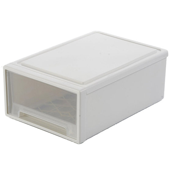 Household wardrobe transparent plastic drawer-type storage cabinet finishing box cloakroom storage bedside table Xinjiang Free Shipping