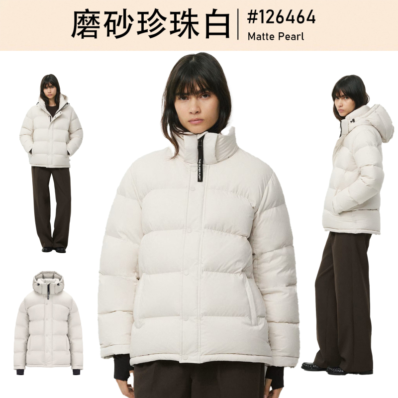 Canada Aritzia Women's down Jacket 5-Layer Super Puff Matte 90% White Goose down Thickened Puffer Coat for Women Canada Aritzia Women's down Jacket 5-Layer Super Puff Matte 90% White Goose down Thickened Puffer Coat for Women