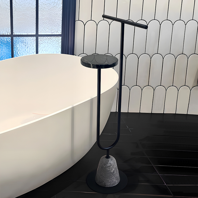 Bathroom Bathtub Storage Rack Towel Rack Floor-Standing Bath Towel Rack Toilet Paper Holder Washbasin Storage Rack