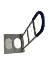 Bedside armrests for the elderly to get up power frame box bed bed guardrails auxiliary get-up handles punch-free railings