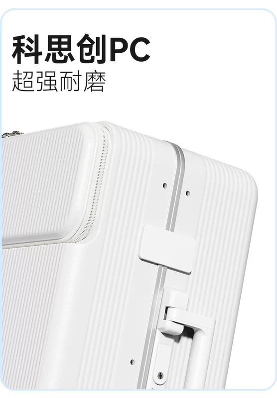 Mi Zhi mở trước vali nữ 2024 mới 20 inch hộp đựng đồ nội trú 24 inch mật khẩu khung nhôm hộp đựng xe đẩy kinh doanh dành cho nam vali samsonite vải