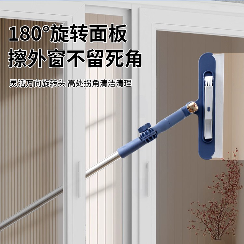 Suction Cup Glass Faucet Cleaner for Home Bathroom, No-Drill Powerful Stain Removal Cleaning Brush, Multi-Functional