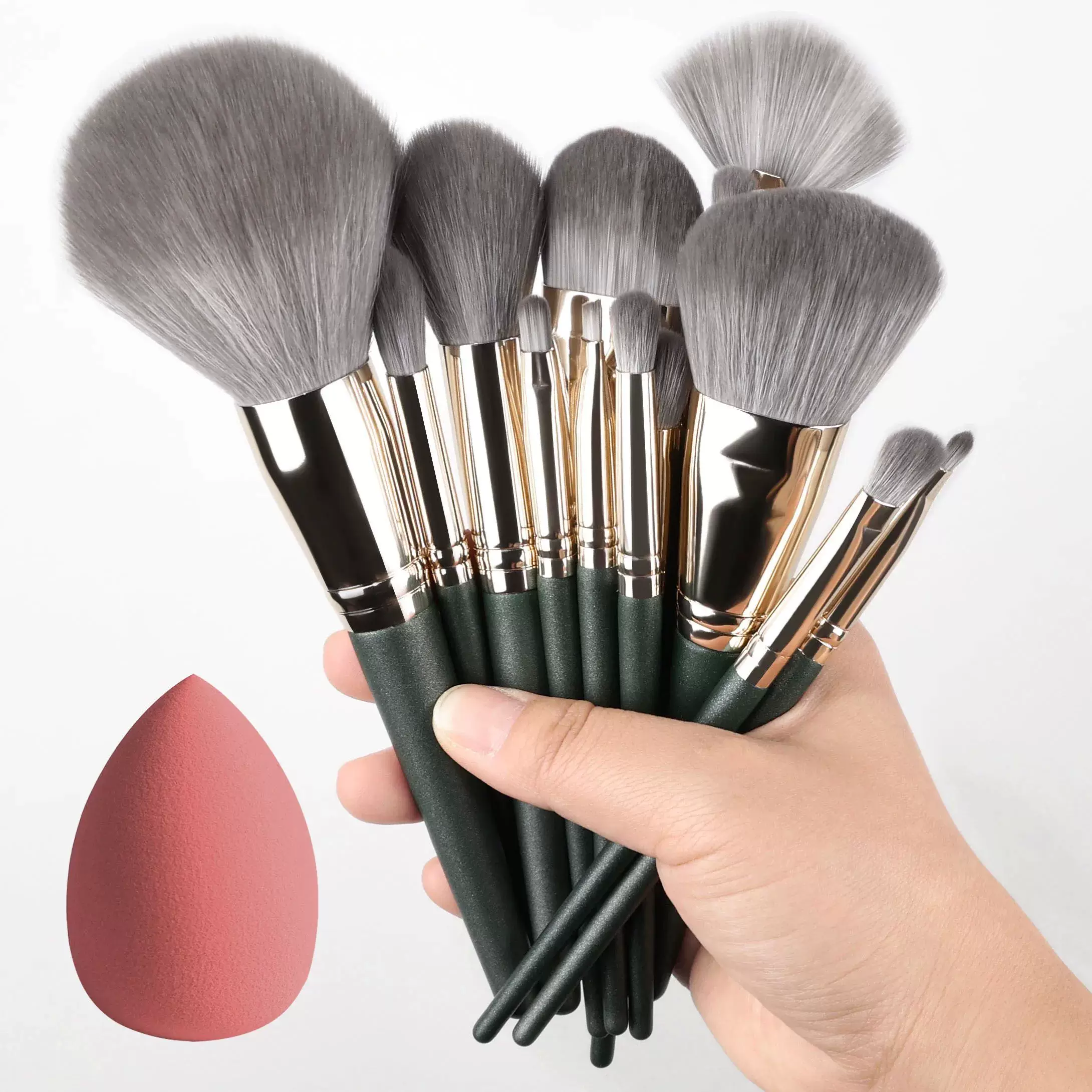 13/14PCS Makeup Brushes Soft Soft Soft Fluffy Eye Shadow Brush Con