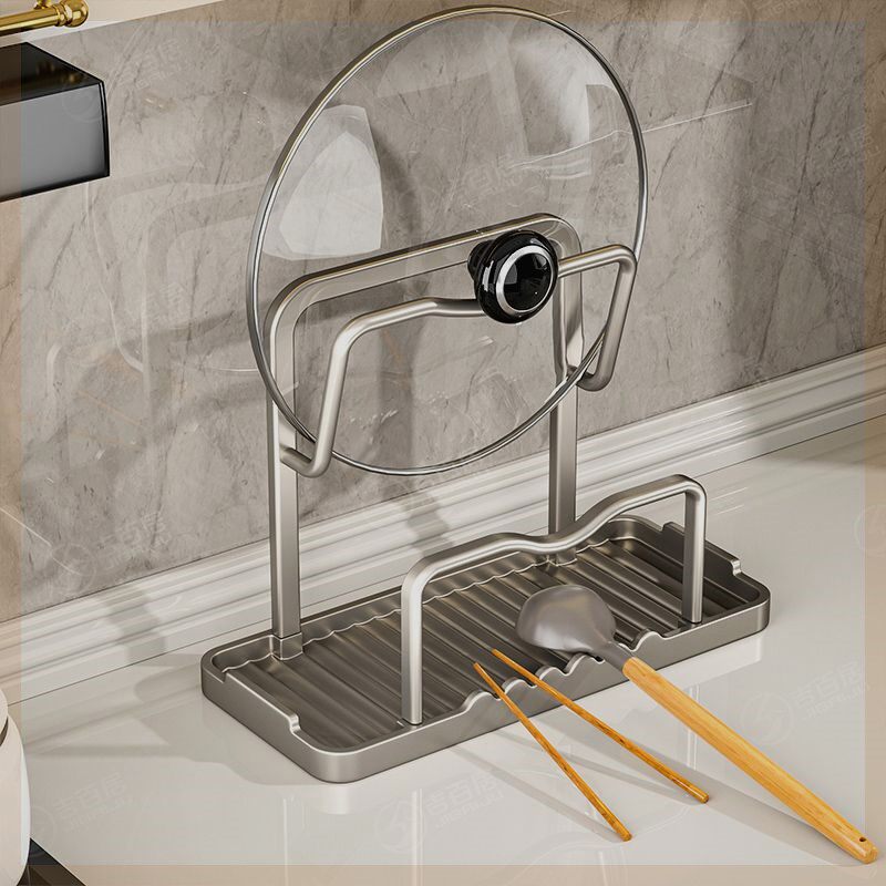 Ji 100 Residence Gun Grey New Countertop Shelf Shelf Spoon Scoop Shovel holder Divine Instrumental Vertical Pan Spade rack-Taobao