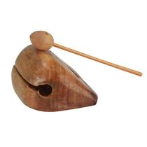 Baifo Zhangmu Wooden Wooden Fishers Solid Wood Log Buddha With Still-heart Wood Carving Percussion Zum Changi Instrument