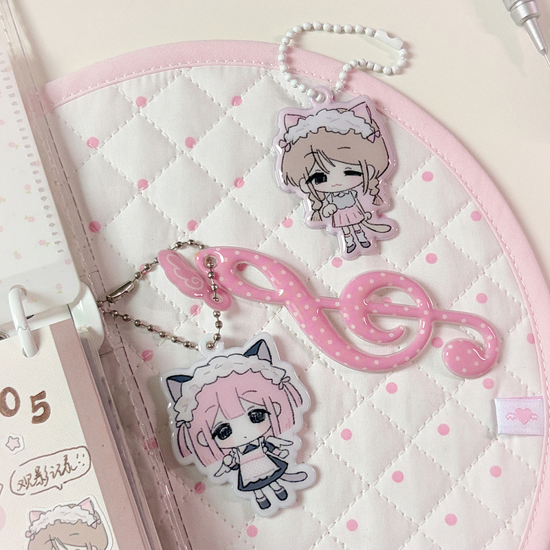 Star Collection Original 【Foam Pendant】 Cute Qq Angel Cat Ear Maid Pendant Decoration Star Collection Original 【Foam Pendant】 Cute Qq Angel Cat Ear Maid Pendant Decoration