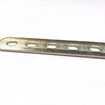 Stainless steel plate with hole iron bar straight flat bar thickening artifact powerful hole flat iron bar modified corner piece