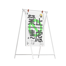a word poster stand water sign light sign light box KT board billboard display stand vertical outdoor floor-standing signboard ins instructions