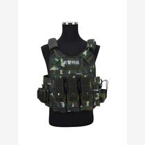 Tiger stripe quick-release 16-style tactical vest carrying gear multi-functional outdoor training protective equipment