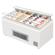 Chuanglai sandwich cabinet open mousse drink pastry sushi cake dessert refrigerated fresh cabinet sliding lid commercial