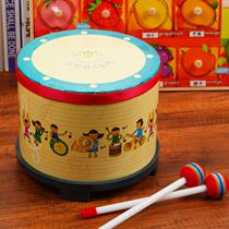 Orff musical instrument percussion drum childrens percussion drum toy hand drum baby baby clapping tambourine collection ground Ying