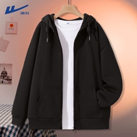 Черная цветная толстовка