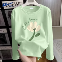 【100% чистый хлопок】 Зеленый лайм (цветочный язык времени)