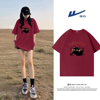 【Короткий рукав】 Brewer-Red (Red Cat)