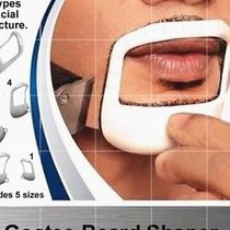 Model sideburn tool beard beard styling mold trimming manual contour creative P5 multi-functional hair