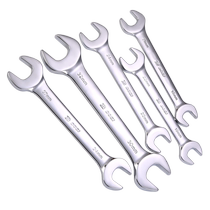 Persian plum blossom open-ended dual-purpose wrench set ratchet auto repair machine repair hardware tools collection dumb wrench 6-32mm