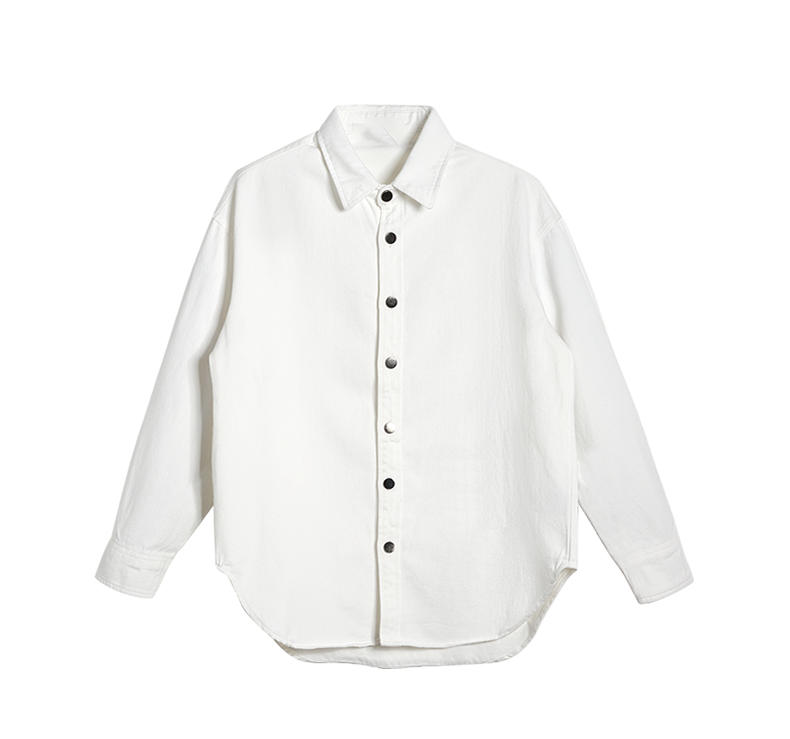 Джинсовая рубашка 【品牌折扣专区】visvim wings春秋新款休闲牛仔衬衫外套男女同款