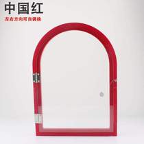 Acrylic Chuan Cai Kou Restaurant Lu Men Dong Small Restaurant Window Transaction Sales Glass Window Sliding Door Deli