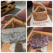 French direct delivery to Valenino Valentino womens LOCO small crystal handbag crossbody bag