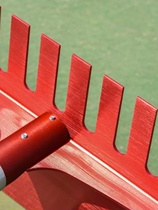 Track and field long jump sand pit aluminum alloy toothed and toothless sand rake flat sand board sand scraping long jump equipment