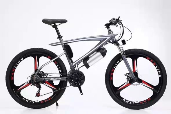 Lexus-Style Electric Bike 26inch Riding-Assisted Electric Mountain Bike Popular Off-Road Mountain Bike Adult Bike