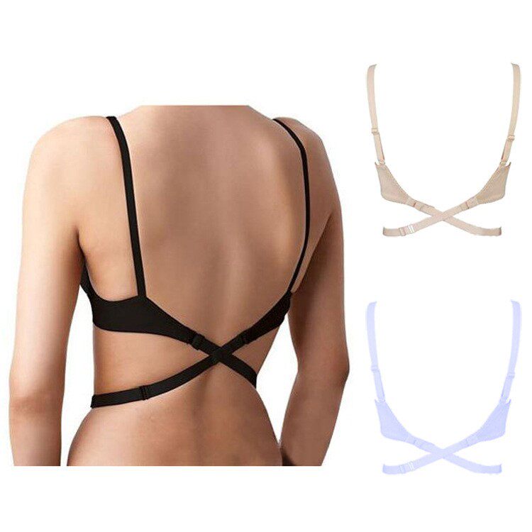 Manufacturer lingerie extension with bra back straps Deep V Cross with adjustable underwear braces-Taobao