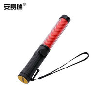Anseery Multifunction Traffic Baton Traffic Safety Emergency Command Stick LED Baton Red Charging subsection 3
