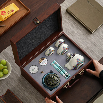 National Trend, Cultural and Creative Products from the Forbidden City, Business Gifts, Company Annual Meeting Activities, Sign-In Gifts for Customers, High-End Tea Set Souvenirs