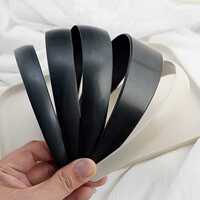 Accessories toothless plastic hairband blank cloth headband