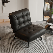 Single leisure sofa chair sofa single chair designer light luxury modern internet celebrity minimalist living room leather leisure chair