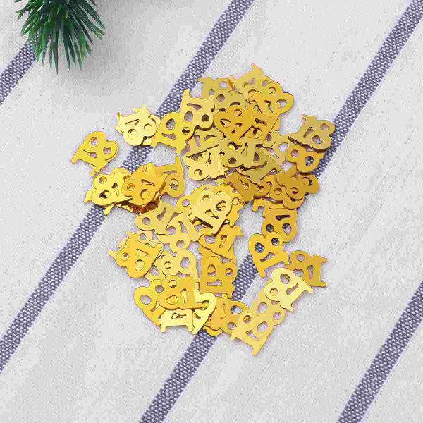 1200 Pcs Dining Room Decor Table 18th Birthday Party-Taobao