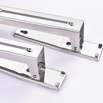 High-end kitchen bracket stainless steel thickened oven rack microwave oven rack wall-mounted retractable kitchen rack