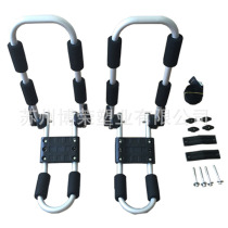 Aluminum alloy roof rack luggage rack detachable and foldable roof rack for surfboards kayaks and canoes