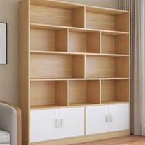 Bookshelf floor-standing bookcase home storage cabinet living room wall-mounted storage cabinet study room simple storage shelf