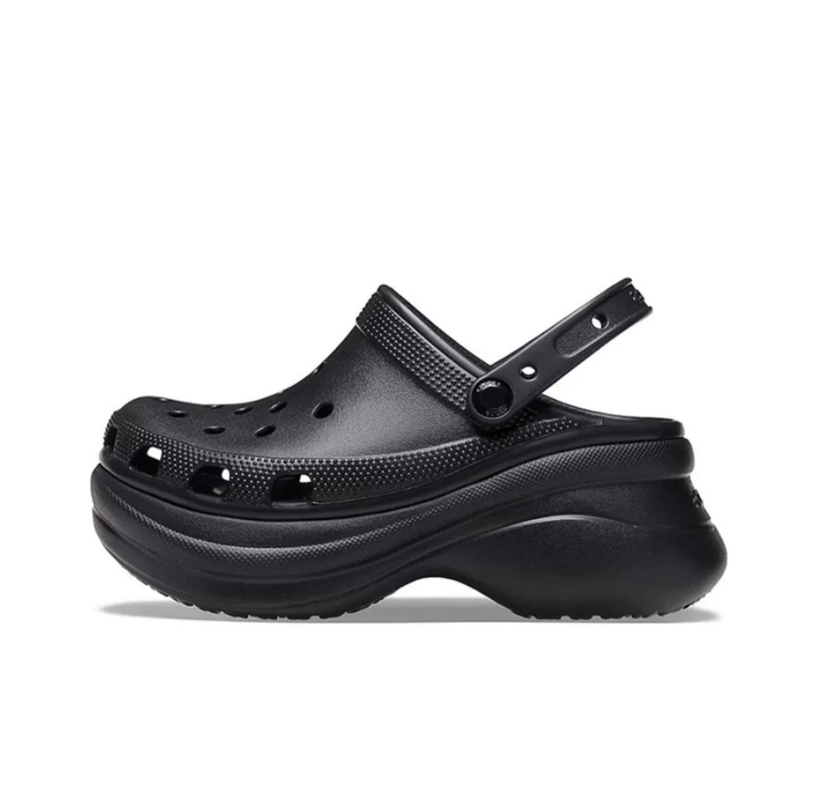 Кроксы Крокчи и Янг Ми в одном стиле, Little Whale Crocs, ретро-крупная подошва, обувь на каблуке-увеличение роста, пляжные сандалии Баотоу
