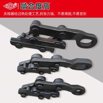 Shanghai industrial wire clamp tightener chuck steel strand wire rope tightening parallel pull wire chuck German style wire clamp