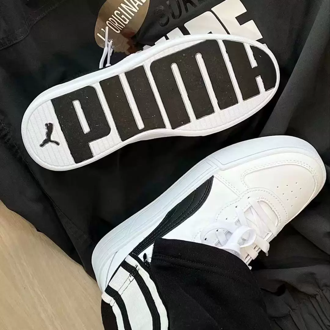 Кроссовки PUMA женские новые SKYE классические толстая подошва высота белые кроссовки повседневные кроссовки мужские обувь 374764