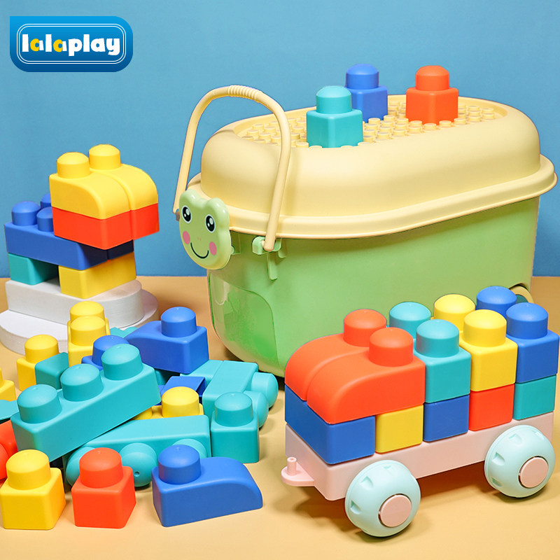 Lego compatible soft building blocks, baby teething toys - soft ...