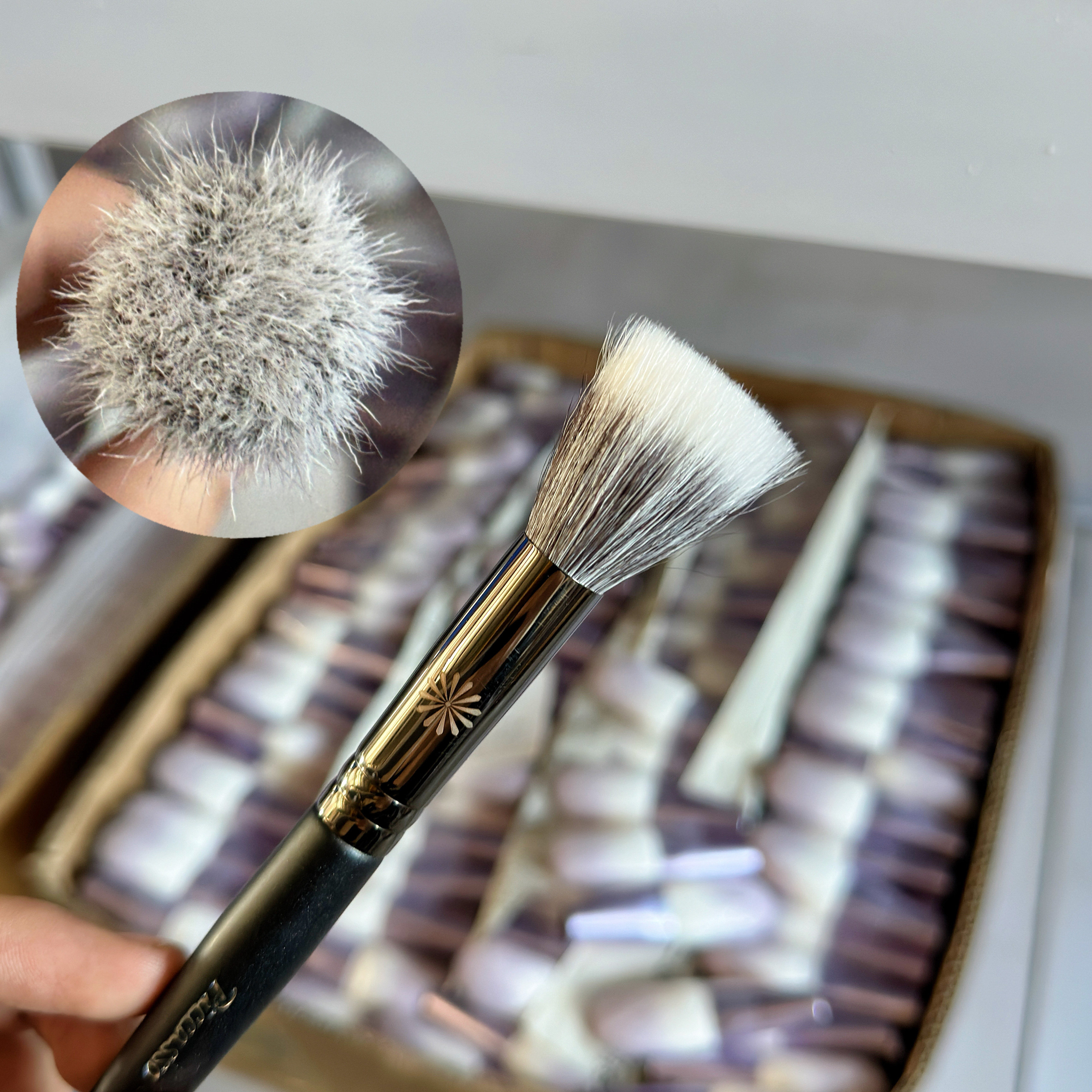 毕加索188大号点彩刷值得买吗？13.9元能买到什么品质？_化妆刷_淘宝美妆网