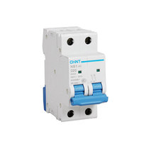 Chint miniature circuit breaker (MCB) NB1-63 2P D10A 16A 20A 25A 32A 6KA D-type bipolar