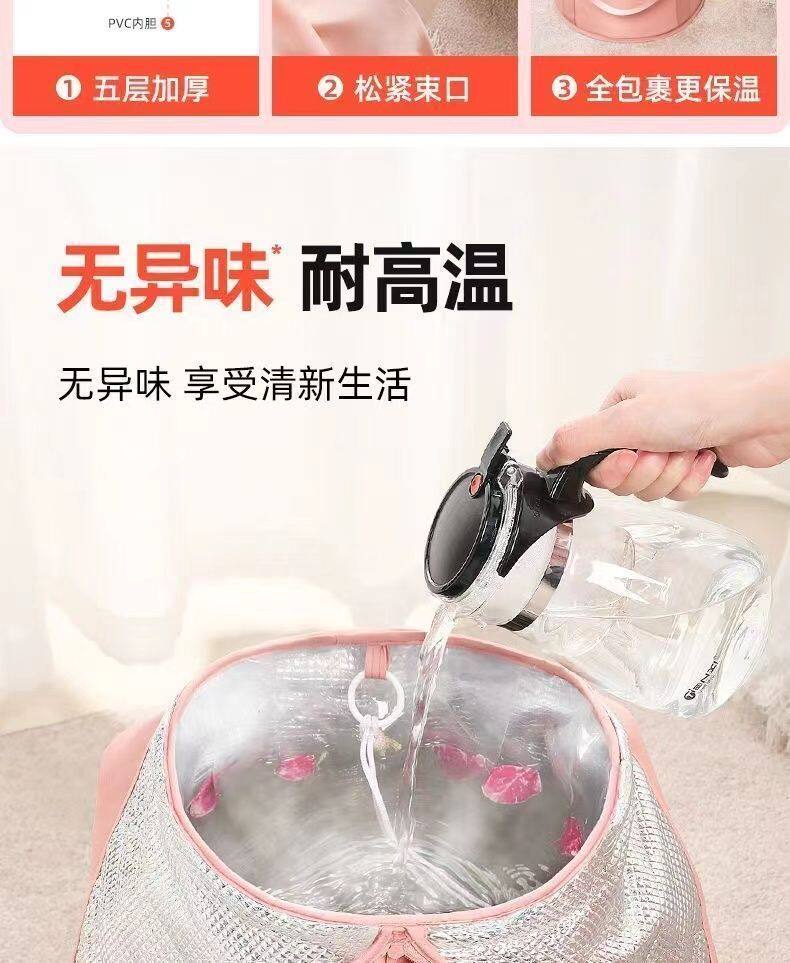 Ноги мешки ванной 可折叠泡脚桶过小腿家用泡脚袋便携足浴盆加高过膝保温泡脚专用桶