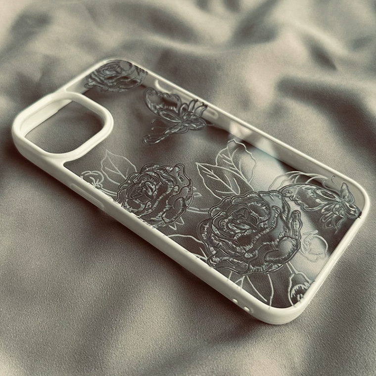 Chrome Hearts Cross Motif iPhone Case