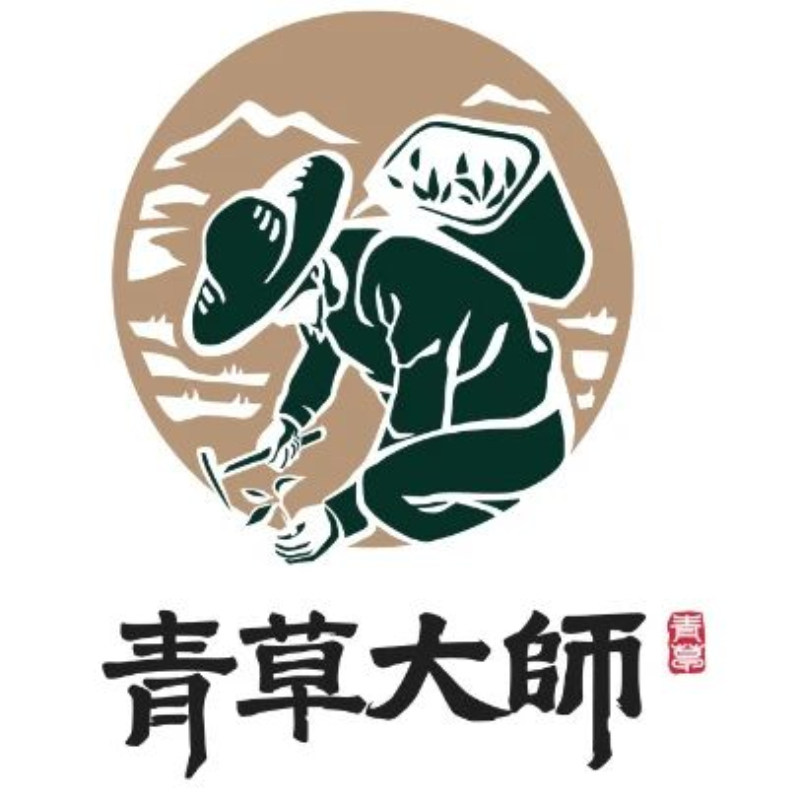 青草大师官方企业店的LOGO