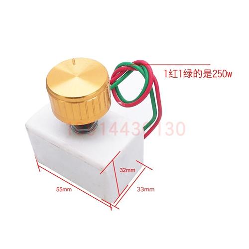 Endless Speed Regulator High Temperature Resistant Waterproof Switch Kitchen Blower 220V Variable Speed Switch High Power DF-250W-Taobao